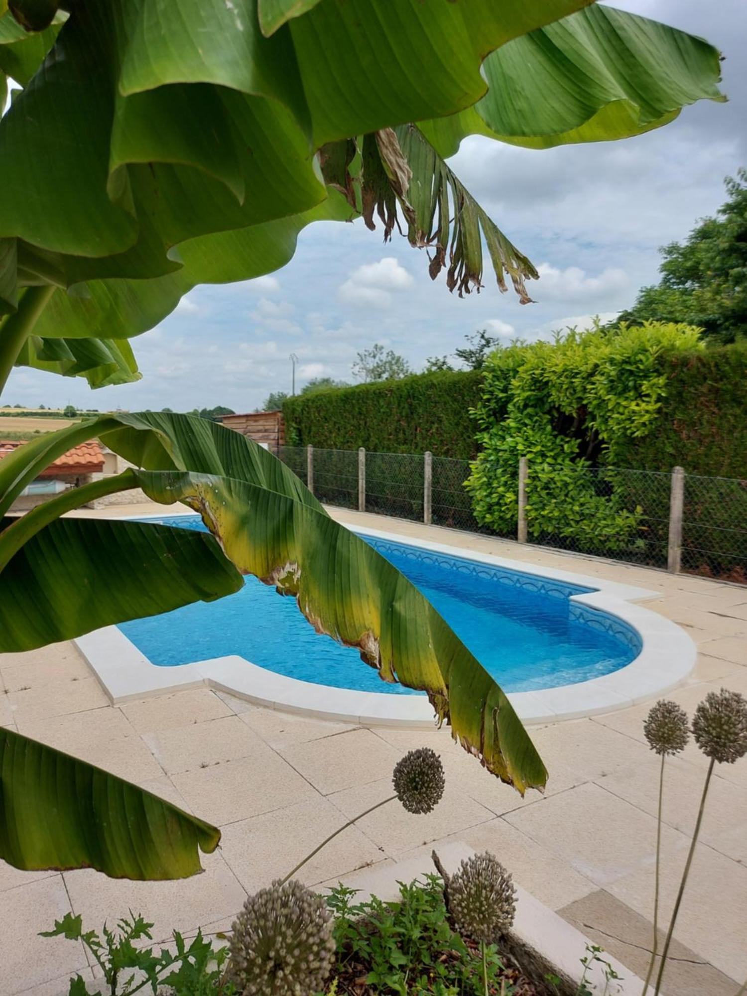 Villa Les Roses De Jonzac à Mortiers Extérieur photo